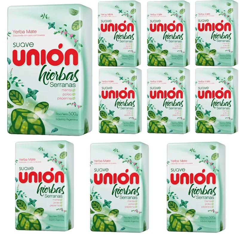 Unión Hierbas Serranas 5 kg komplekts (10×500 g)