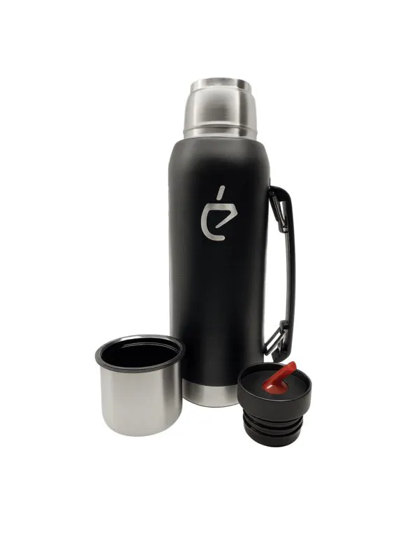 Un Mate termoss — melns