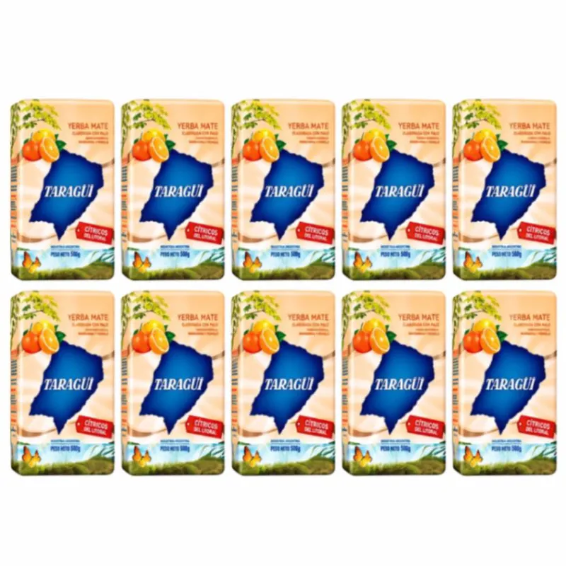 Taragüi Cítricos del Litoral 5 kg komplekts (10×500 g)